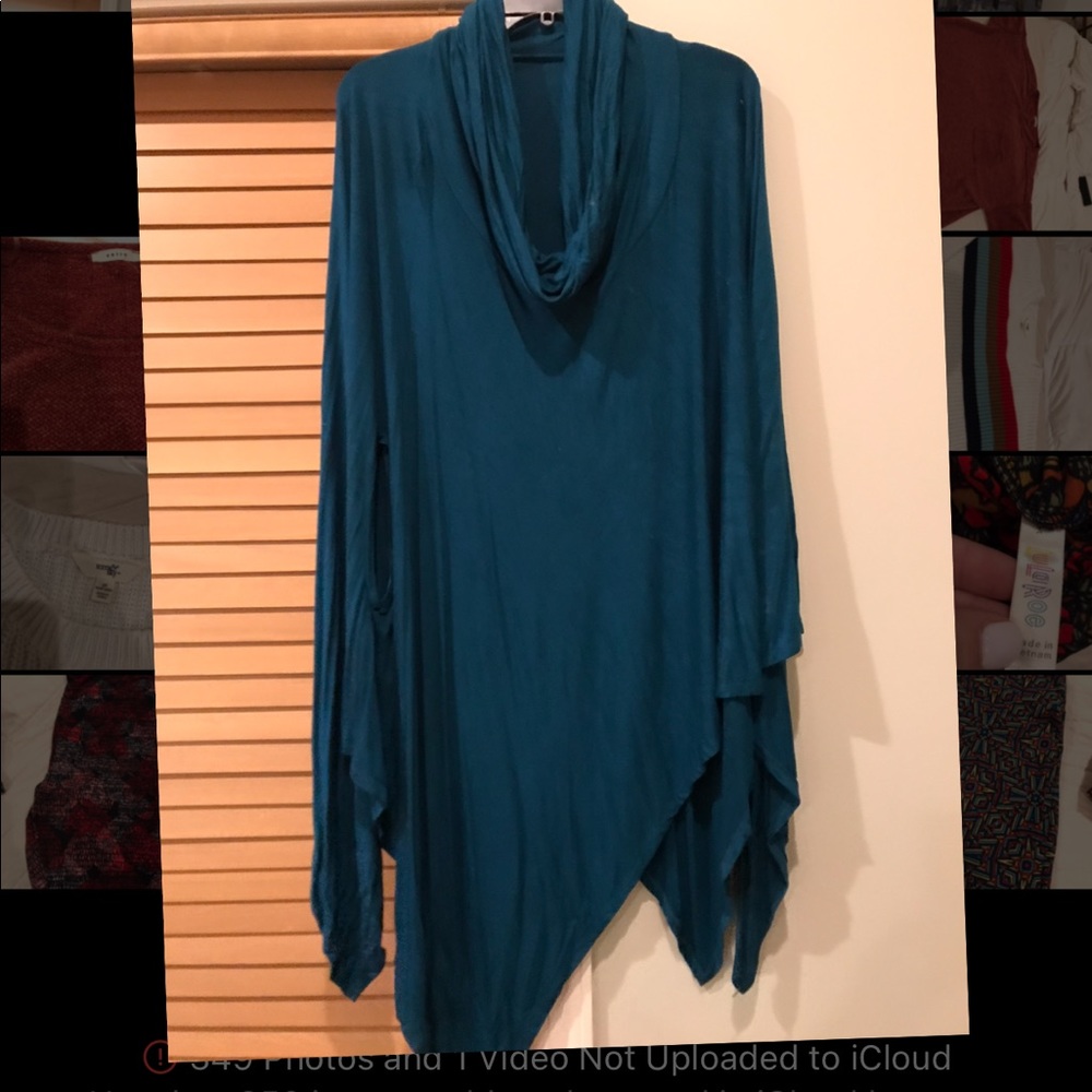 A cherish one size fits all long poncho